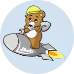 当社のマスコット「ほるべえ」の絵